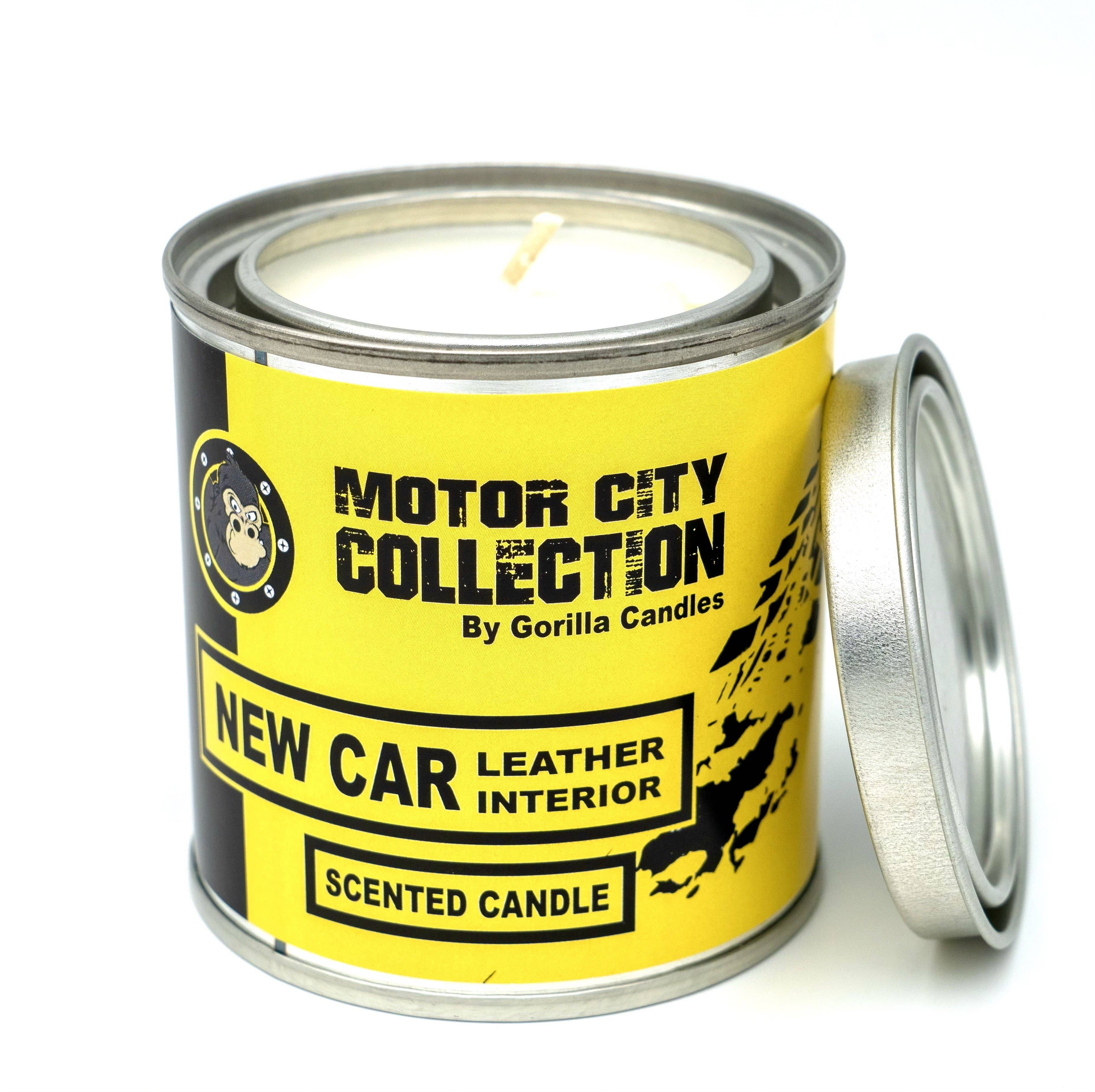 New Car Leather Interior Scented Candle