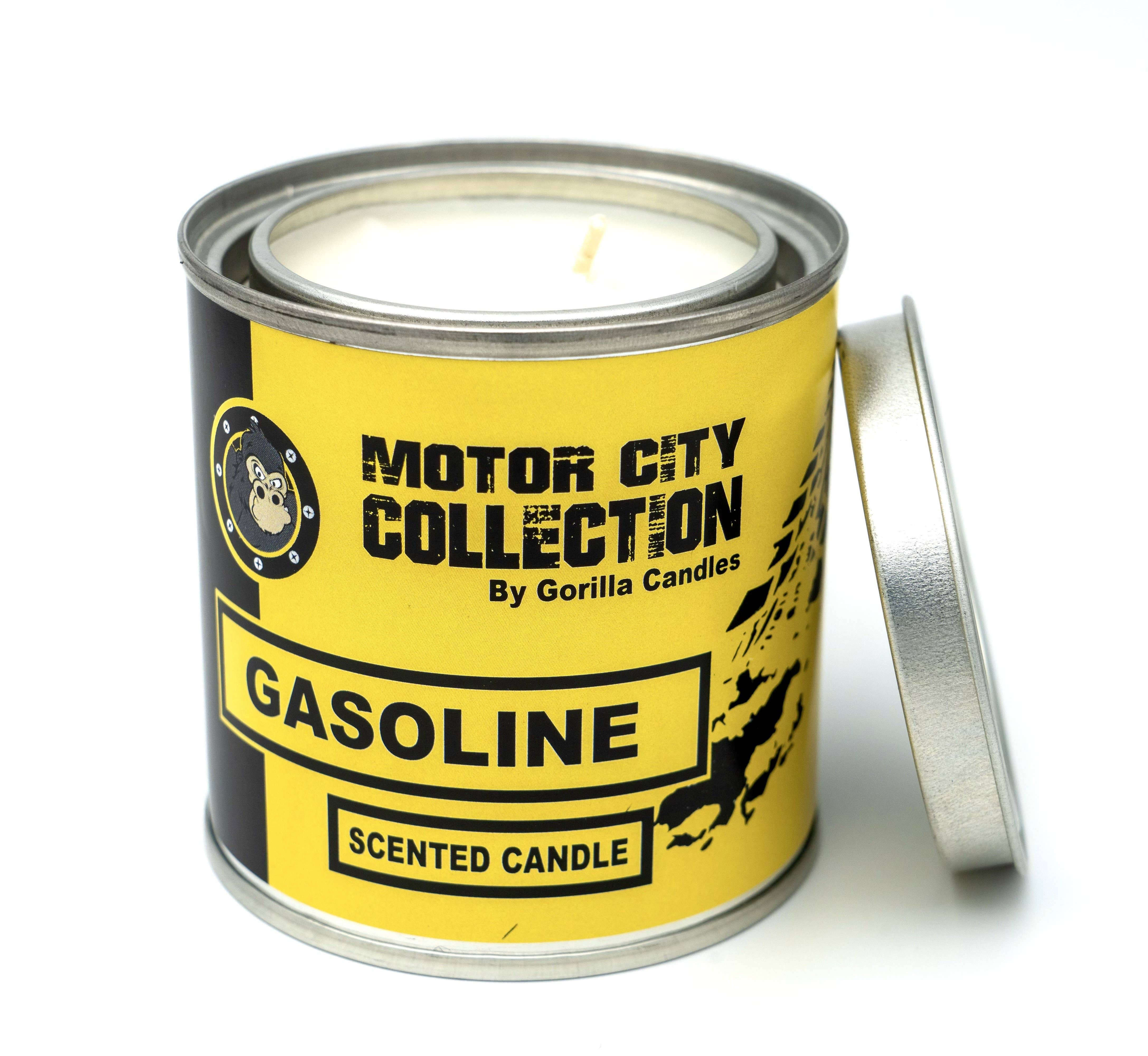 Gasoline Scented Candle
