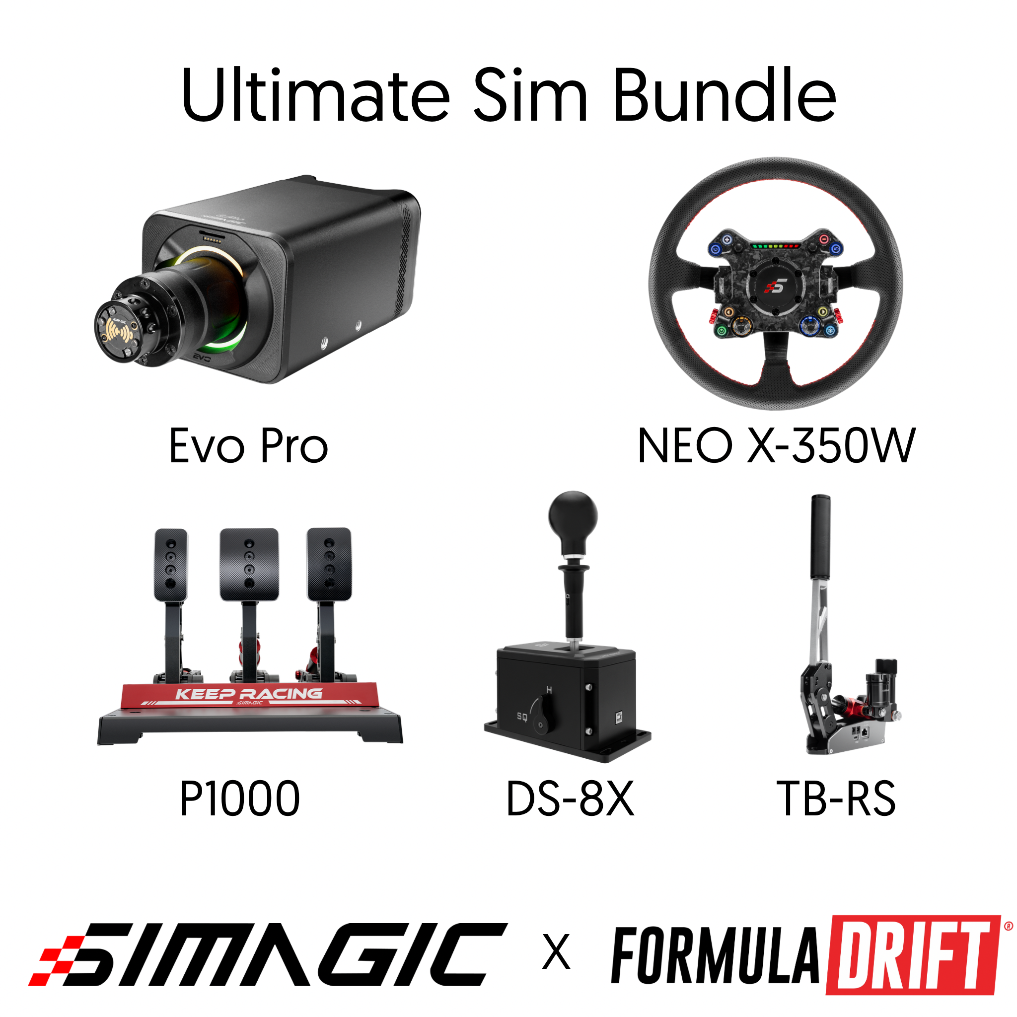 EVO Pro + NEO X-350W + P1000 + DS-8X + TB-RS