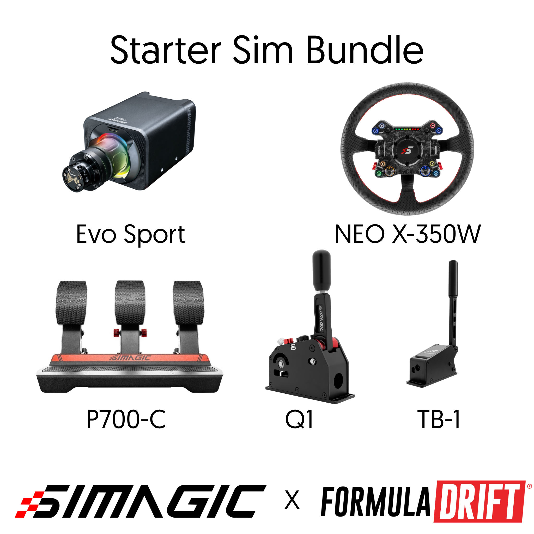 EVO Sport + NEO X-350W + P700-C +Q1 + TB1