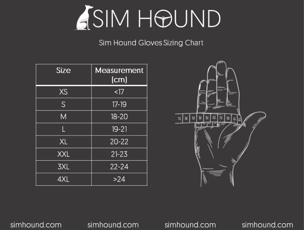 Sim Hound Gloves Prismatic Motorsports