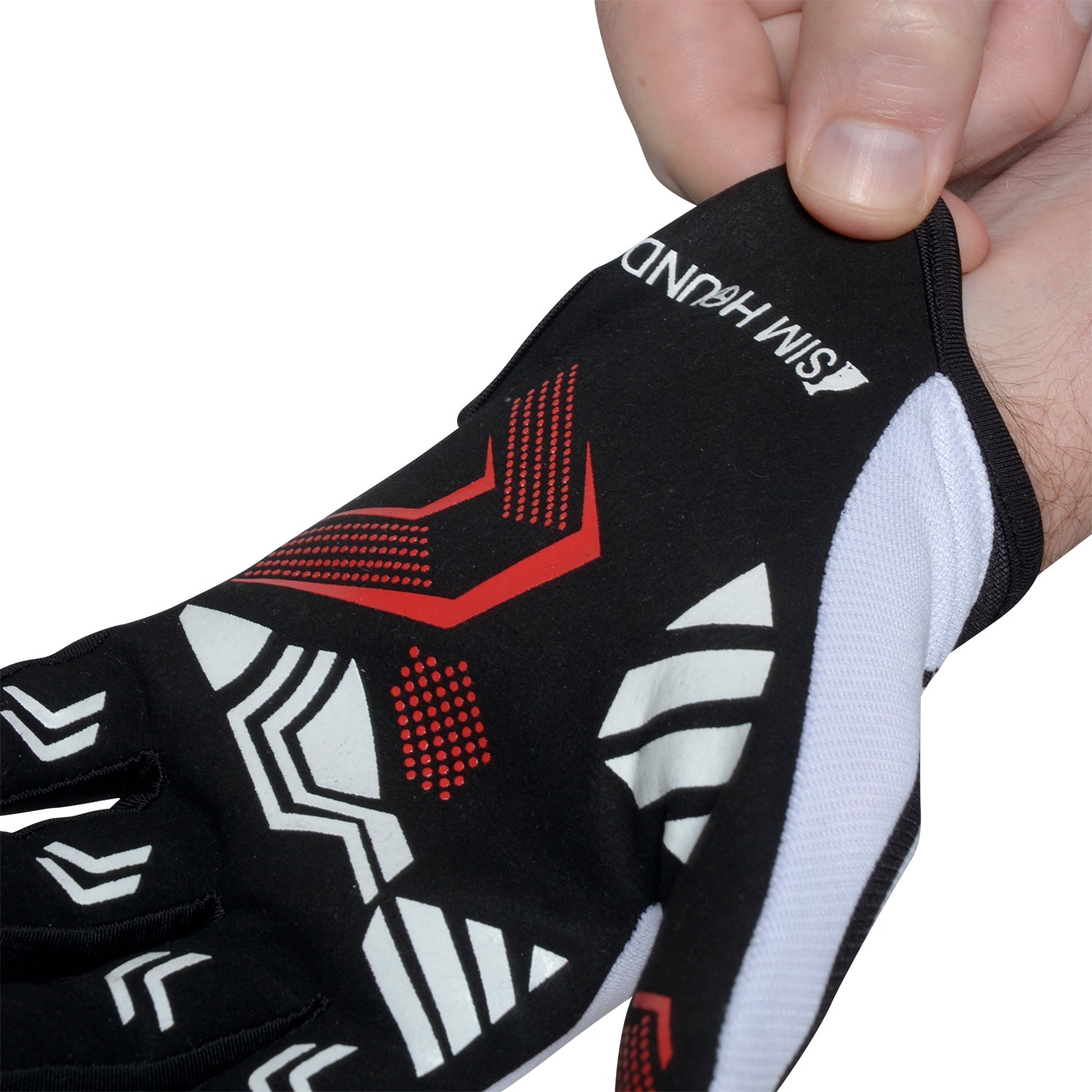 Sim Hound Gloves - Black & White