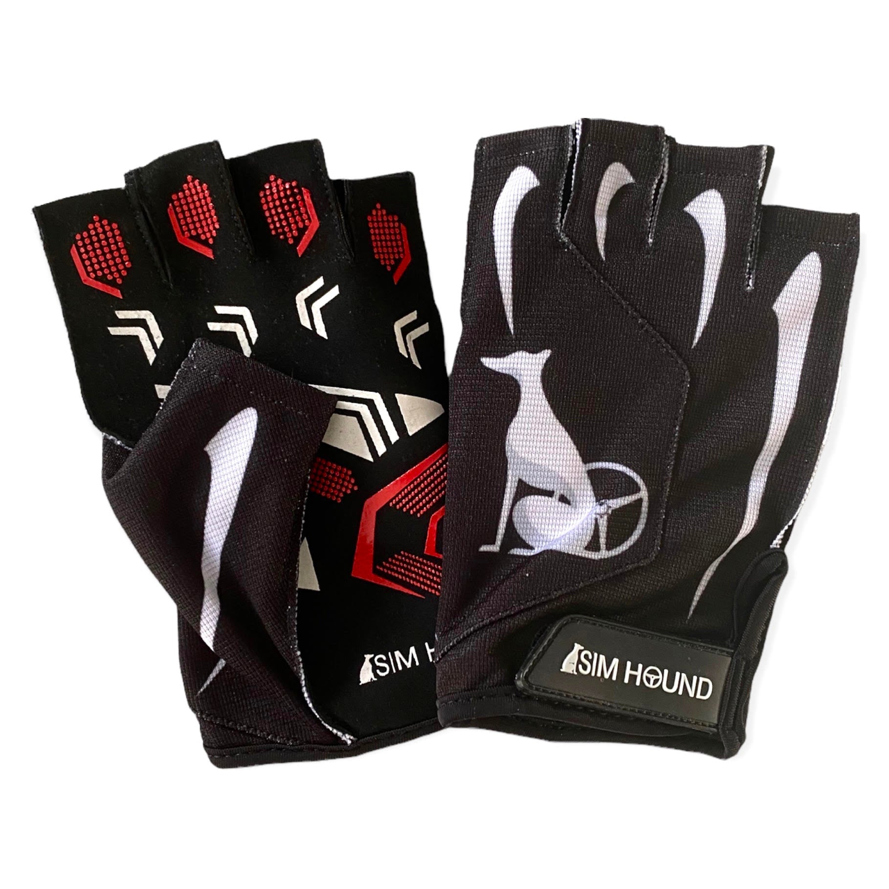 Sim Hound Gloves - Fingerless External Stitching