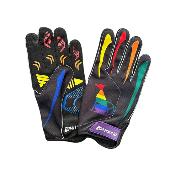 Sim Hound External Stitching Sim Racing Gloves