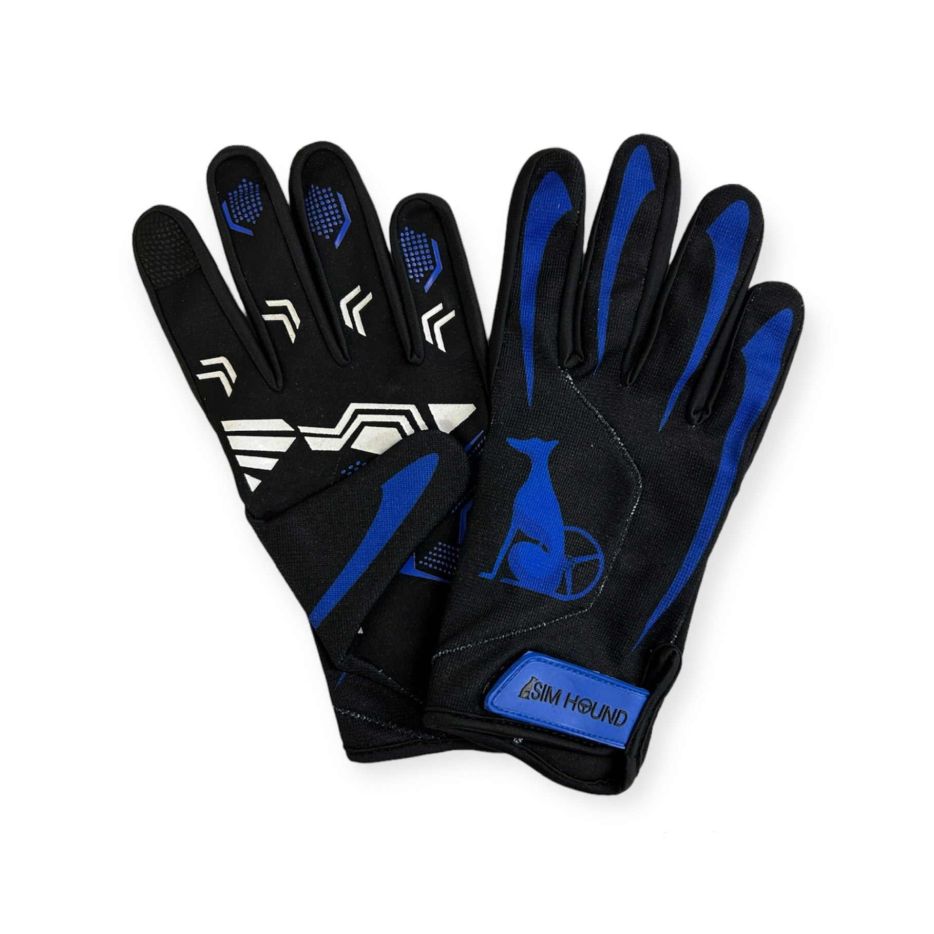 Sim Hound Gloves - Black & Blue *Limited Edition*