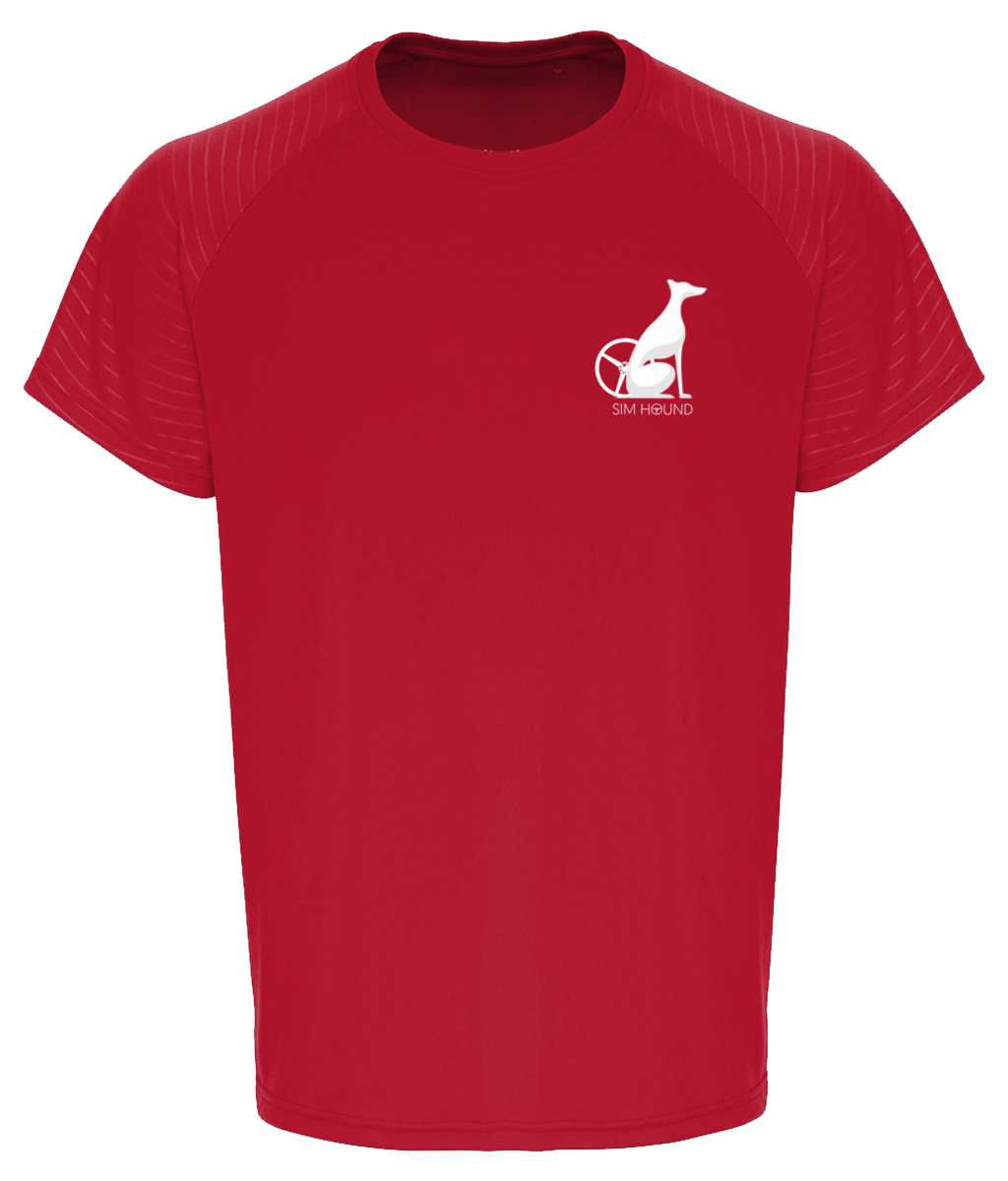 Sim Hound Gaming T-Shirt - Red