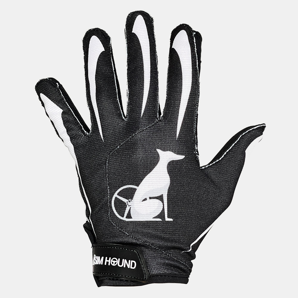 Sim Hound Gloves - External Stitching - Black