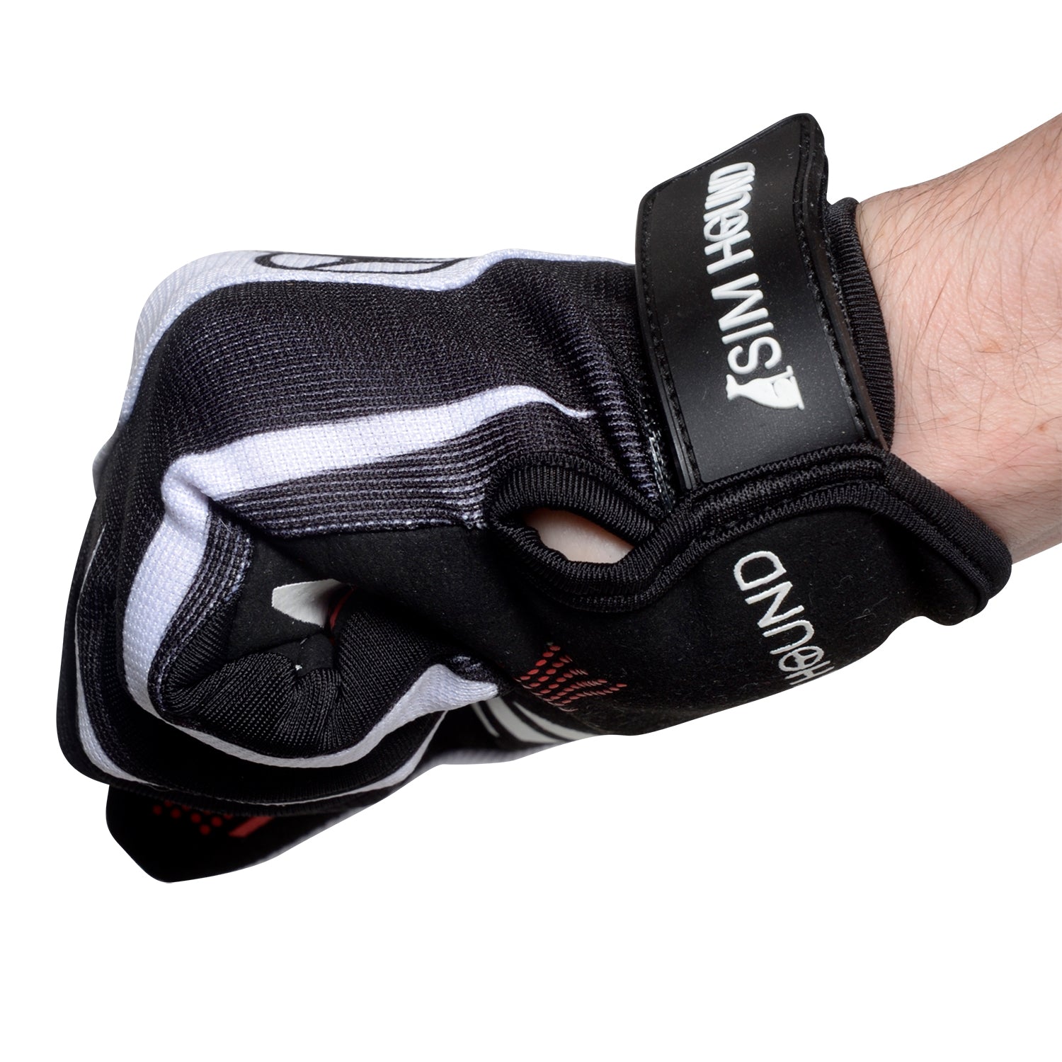 Sim Hound Gloves - Black & White